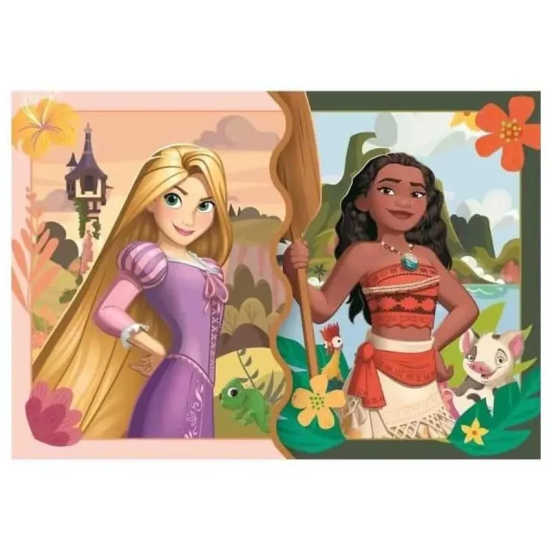 Puzzel - 2X20 Stukjes - Disney Princess - Puzzel Voor Kinderen - Vanaf 3 Jaar von Clementoni, Ausgabe Mehrfarbig – Schachtel 3 von 3