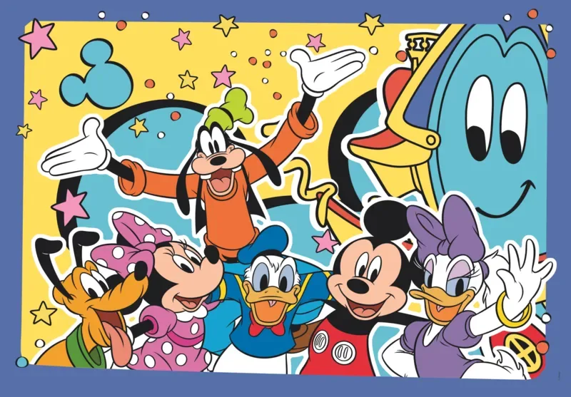 Puzzel - 2x20 Stukjes - Mickey Mouse - Puzzel Voor Kinderen van Clementoni, editie Meerkleurig – doos 2 van 2