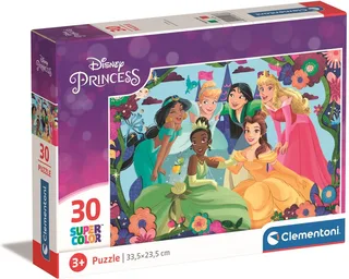 Puzzel - 30 Stukjes - Disney Princess - Kinderpuzzel - Vanaf 3 Jaar from Clementoni, Multicolour edition – box 1 of 2