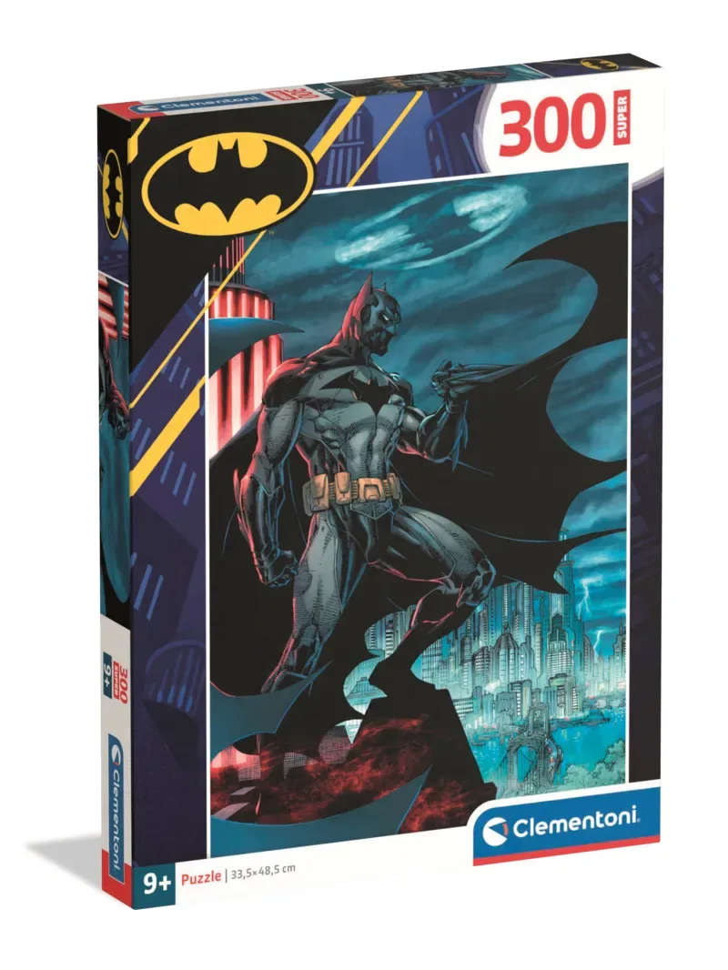 Puzzel - 300 Stukjes - Batman - Puzzel Voor Kinderen - Vanaf 9 Jaar van Clementoni, editie Meerkleurig – doos 2 van 2