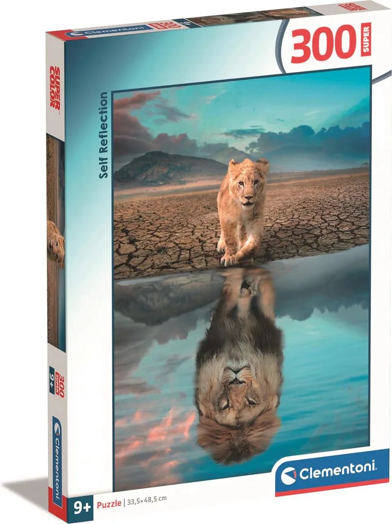 Puzzel - 300 Stukjes - Self Reflection - Puzzel Voor Kinderen - Vanaf 9 Jaar van Clementoni, editie Meerkleurig – doos