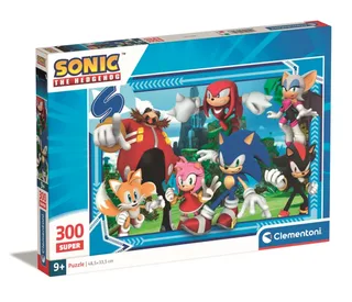 Puzzel - 300 Stukjes - Sonic the Hedgehog Super Sonic - Puzzel Voor Kinderen - Vanaf 9 Jaar van Clementoni, editie Meerkleurig – doos 2 van 2