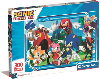 Puzzel - 300 Stukjes - Sonic the Hedgehog Super Sonic - Puzzel Voor Kinderen - Vanaf 9 Jaar van Clementoni, editie Meerkleurig – doos 1 van 2