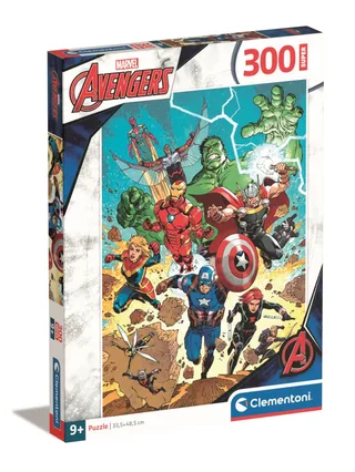 Puzzel - 300 Stukjes - Super Avengers - Puzzel Voor Kinderen - Vanaf 9 Jaar from Clementoni, Multicolour edition – box 2 of 2