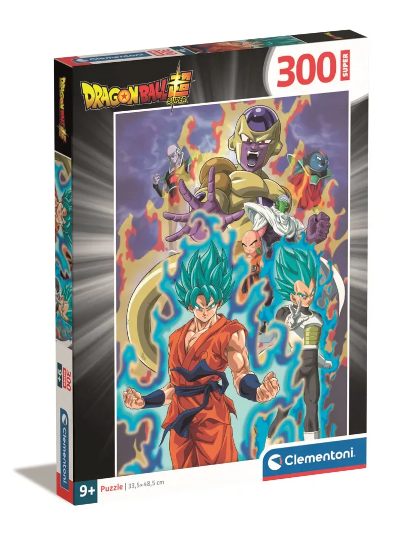 le Puzzle européen Made in Italie Puzzle Dragon Ball - 200 à 499 pièces de Clementoni, édition Multicolore – boîte 2 sur 2
