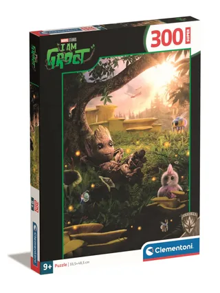 Puzzel - 300 Stukjes - Super Marvel I Am Groot - Puzzel Voor Kinderen - Vanaf 9 Jaar van Clementoni, editie Meerkleurig – doos 2 van 2