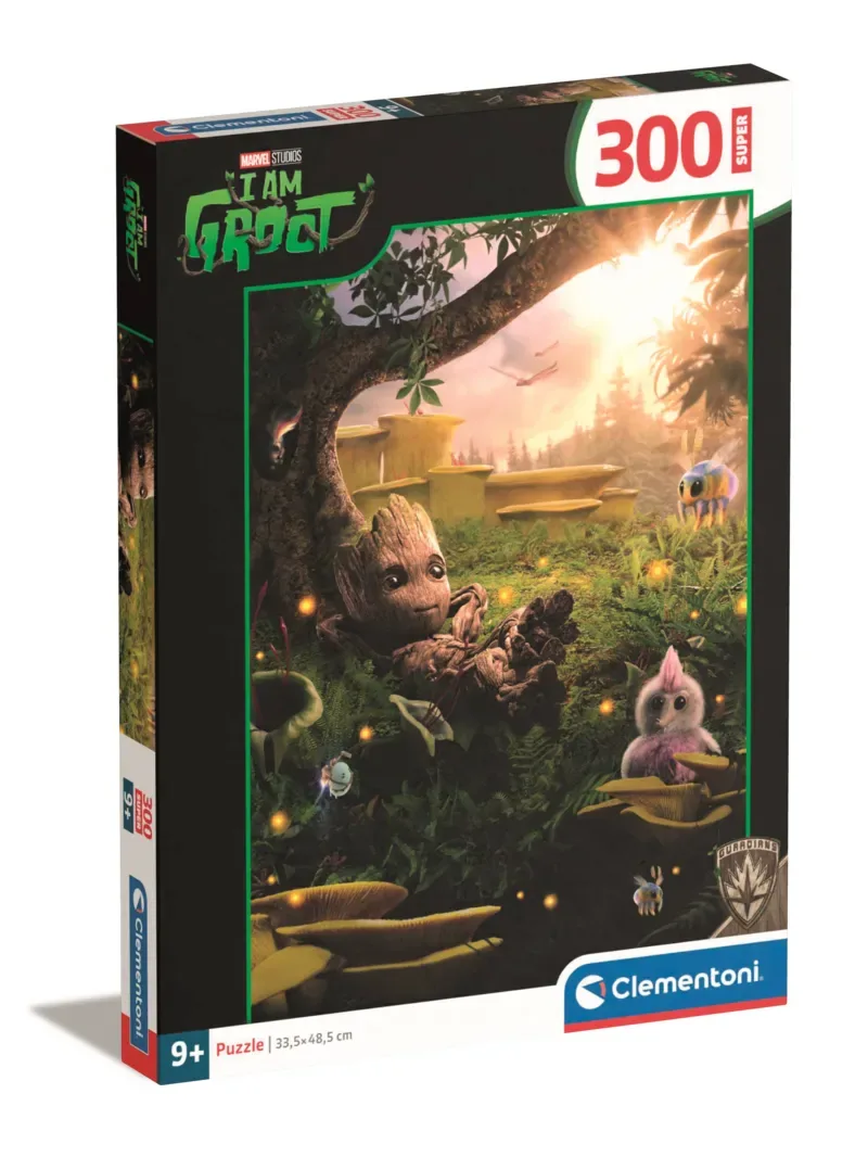Puzzel - 300 Stukjes - Super Marvel I Am Groot - Puzzel Voor Kinderen - Vanaf 9 Jaar van Clementoni, editie Meerkleurig – doos 2 van 2