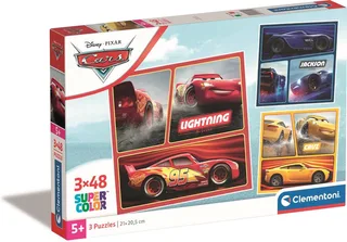 Puzzel - 3x48 Stukjes - Square Cars - Puzzel Voor Kinderen - Vanaf 5 Jaar from Clementoni, Multicolour edition – box 1 of 5