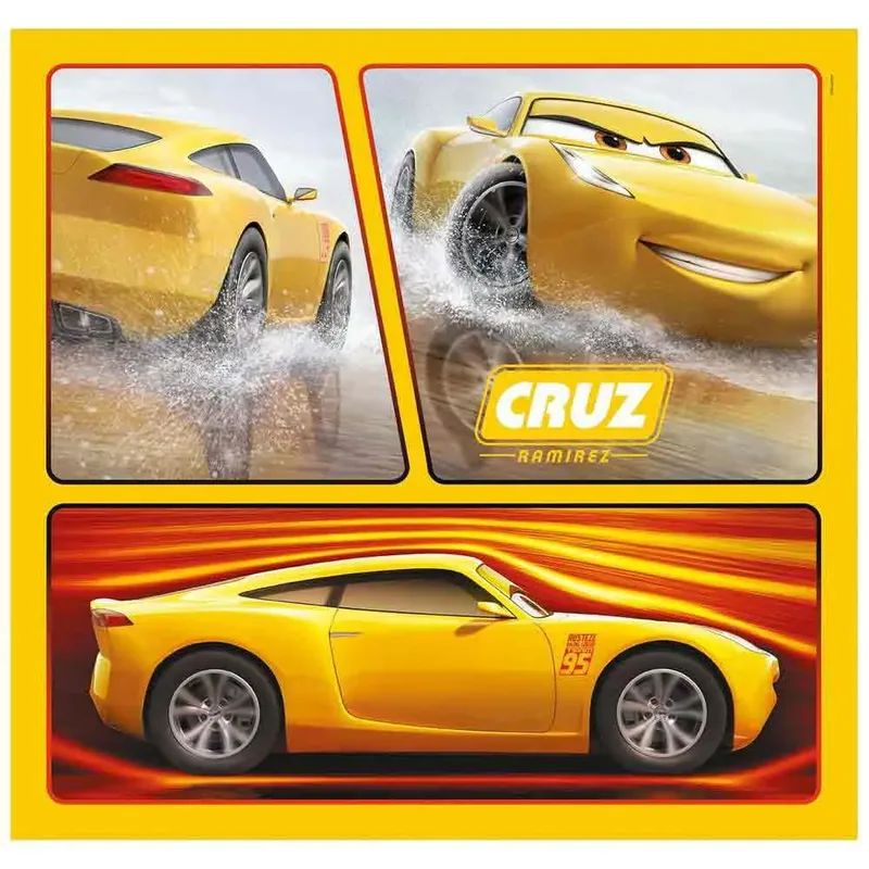 Puzzel - 3x48 Stukjes - Square Cars - Puzzel Voor Kinderen - Vanaf 5 Jaar from Clementoni, Multicolour edition – box 2 of 5