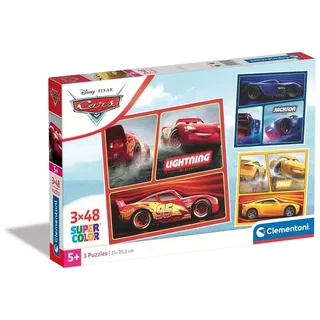 Puzzel - 3x48 Stukjes - Square Cars - Puzzel Voor Kinderen - Vanaf 5 Jaar from Clementoni, Multicolour edition – box 5 of 5