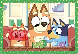 Puzzel - 4-in-1 Bluey - Kinderpuzzels vanaf 3 jaar från Clementoni, utgåva Flerfärgad – kartong 2 av 5