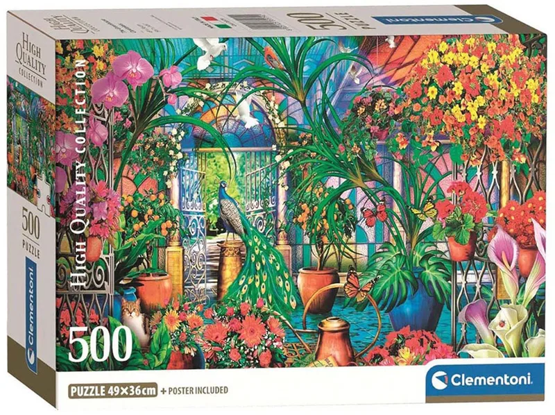 Puzzel - 500 Stukjes - De Groentetuin Beheerders - Puzzel Voor Volwassenen - High Quality Collection from Clementoni, Multicolour edition – box 1 of 2
