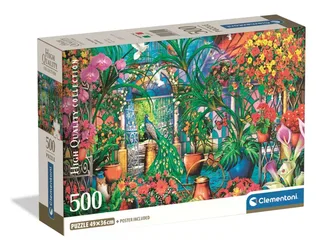 Puzzel - 500 Stukjes - De Groentetuin Beheerders - Puzzel Voor Volwassenen - High Quality Collection from Clementoni, Multicolour edition – box 2 of 2