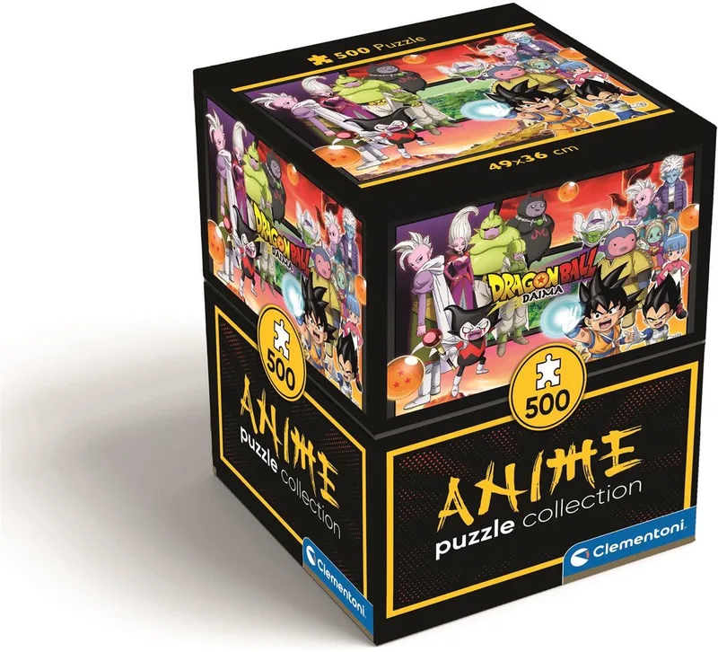 Puzzel - 500 Stukjes - Dragon Ball Daima - Anime collection - Cube - Puzzel Voor Kinderen en Volwassenen van Clementoni, editie Meerkleurig – doos