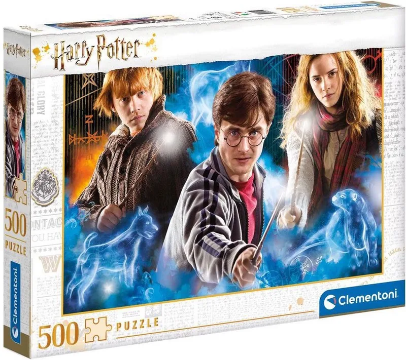 Puzzel - 500 Stukjes - Harry Potter 2 Compact Box - Puzzel Voor Kinderen en Volwassenen van Clementoni, editie Hqc1 – doos 1 van 6