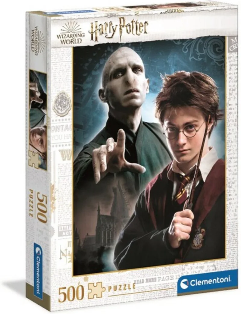 Puzzel 500 Stukjes - Harry Potter Hoge Kwaliteit Legpuzzel voor Kinderen en Volwassenen de Clementoni, édition Hqc2 – boîte