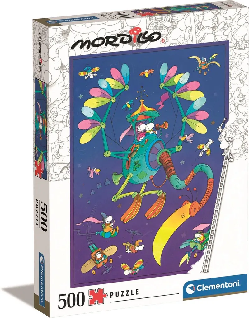 Puzzel 500 Stukjes - Impossible Mordillo - Puzzel voor volwassenen en kinderen - 14-99 jaar van Clementoni, editie Meerkleurig – doos