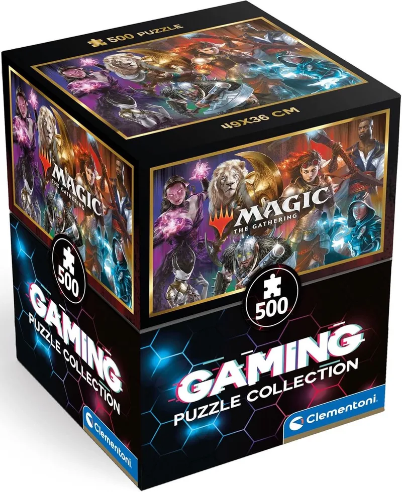 Puzzel - 500 Stukjes - Magic: The Gathering - Cube - Puzzel Voor Volwassenen van Clementoni, editie Meerkleurig – doos