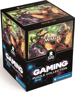 Puzzel - 500 Stukjes - Magic: The Gathering - Cube - Puzzel Voor Volwassenen de Clementoni, édition Multicolore – boîte 1 sur 2