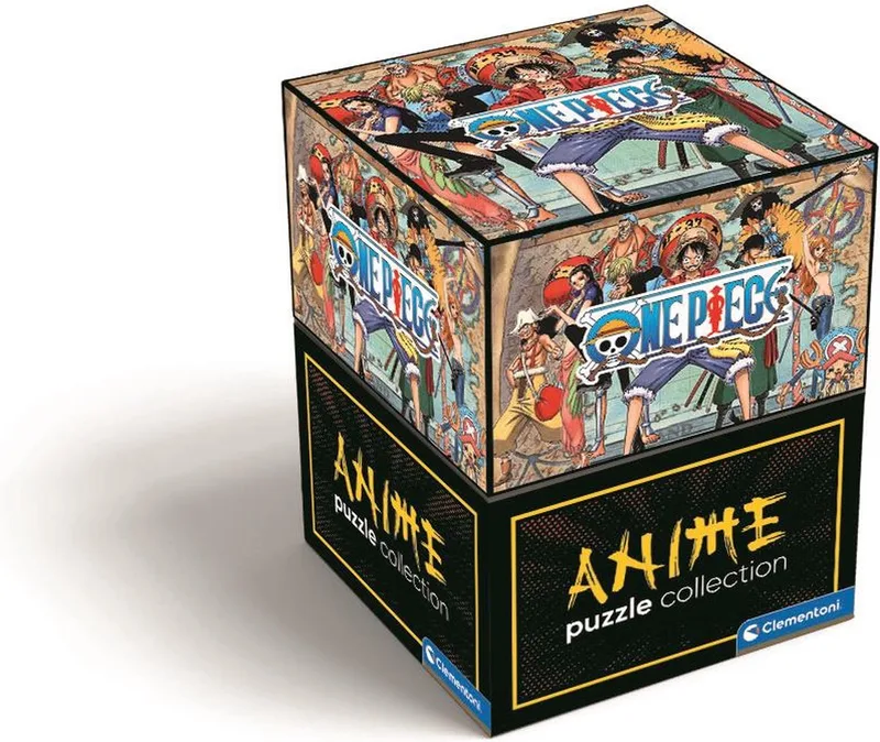Puzzel - 500 Stukjes - One Piece - Anime collection - Cube - Puzzel Voor Kinderen en Volwassenen de Clementoni, édition OnePiece2 – boîte 1 sur 2
