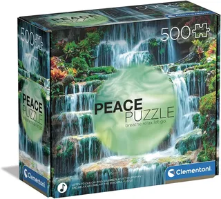Puzzel - 500 Stukjes - Peace Puzzel - Puzzel Voor Volwassenen from Clementoni, Multicolour edition – box 2 of 2