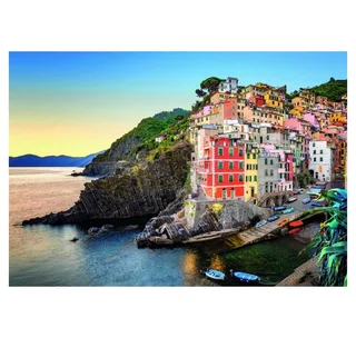 Puzzel - 500 Stukjes - Riomaggiore Kust - Puzzel Voor Volwassenen - High Quality Collection van Clementoni, editie Meerkleurig – doos 2 van 3
