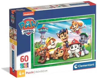 Puzzel - 60 Stukjes - Paw Patrol - Kinderpuzzel - Vanaf 4 jaar from Clementoni, Multicolour edition – box 1 of 2