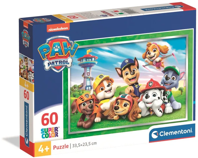 Puzzel - 60 Stukjes - Paw Patrol - Kinderpuzzel - Vanaf 4 jaar from Clementoni, Multicolour edition – box