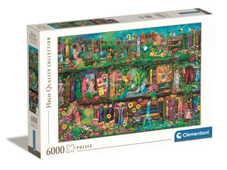 Puzzel - 6000 Stukjes - Magisch Bos - Puzzel Voor Volwassenen - High Quality Collection van Clementoni, editie Meerkleurig – doos 2 van 2