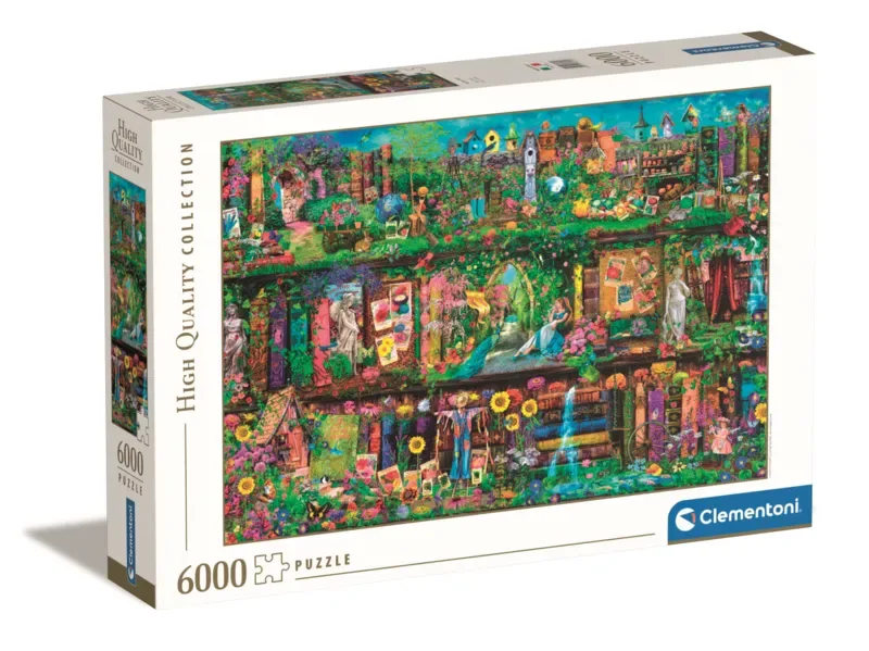 Puzzel - 6000 Stukjes - Magisch Bos - Puzzel Voor Volwassenen - High Quality Collection van Clementoni, editie Meerkleurig – doos 2 van 2
