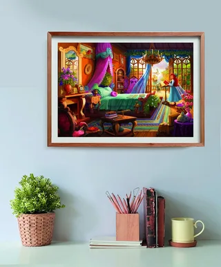 Puzzel - Disney Princess - Ever After collectie - 500 stukjes - vanaf 14 jaar from Clementoni, Ariël edition – box 5 of 5