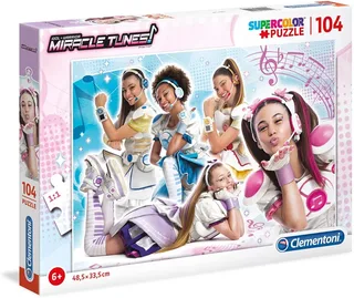 puzzel Miracle Tunes - 104 stukjes muziek thema. van Clementoni, editie Meerkleurig – doos 2 van 2