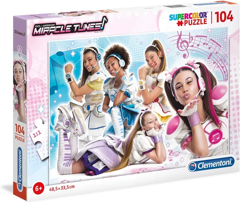 puzzel Miracle Tunes - 104 stukjes muziek thema. van Clementoni, editie Meerkleurig – doos 2 van 2