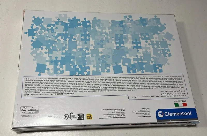 Puzzel New York 1000 Stukken 70x50 cm from Clementoni – box
