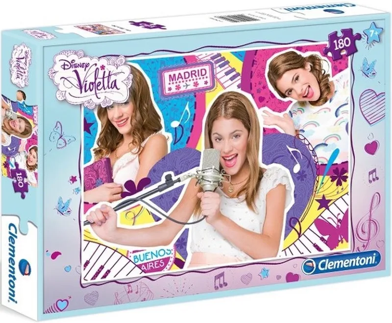 Puzzel Violetta - 180 stuks van Clementoni, editie Meerkleurig – doos