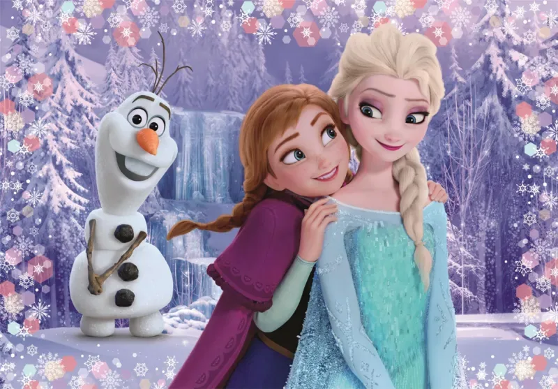Puzzle 2 Puzzles - La Reine des Neiges 2 - 10 à 25 pièces de Clementoni – boîte