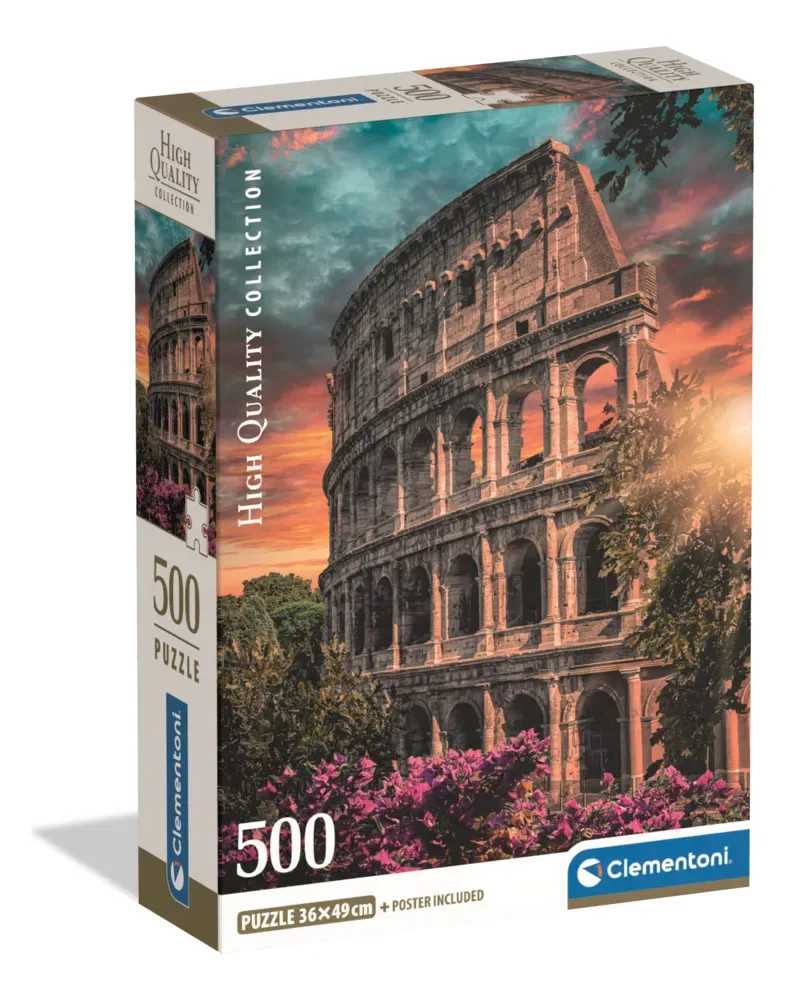 Puzzle Amphithéâtre Flavien - 500 à 999 pièces from Clementoni – box 2 of 2