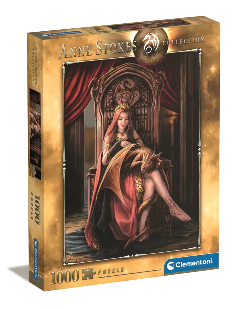 Puzzle Anne Stokes - Amis Pour Toujours - 1000 pièces von Clementoni – Schachtel 2 von 2