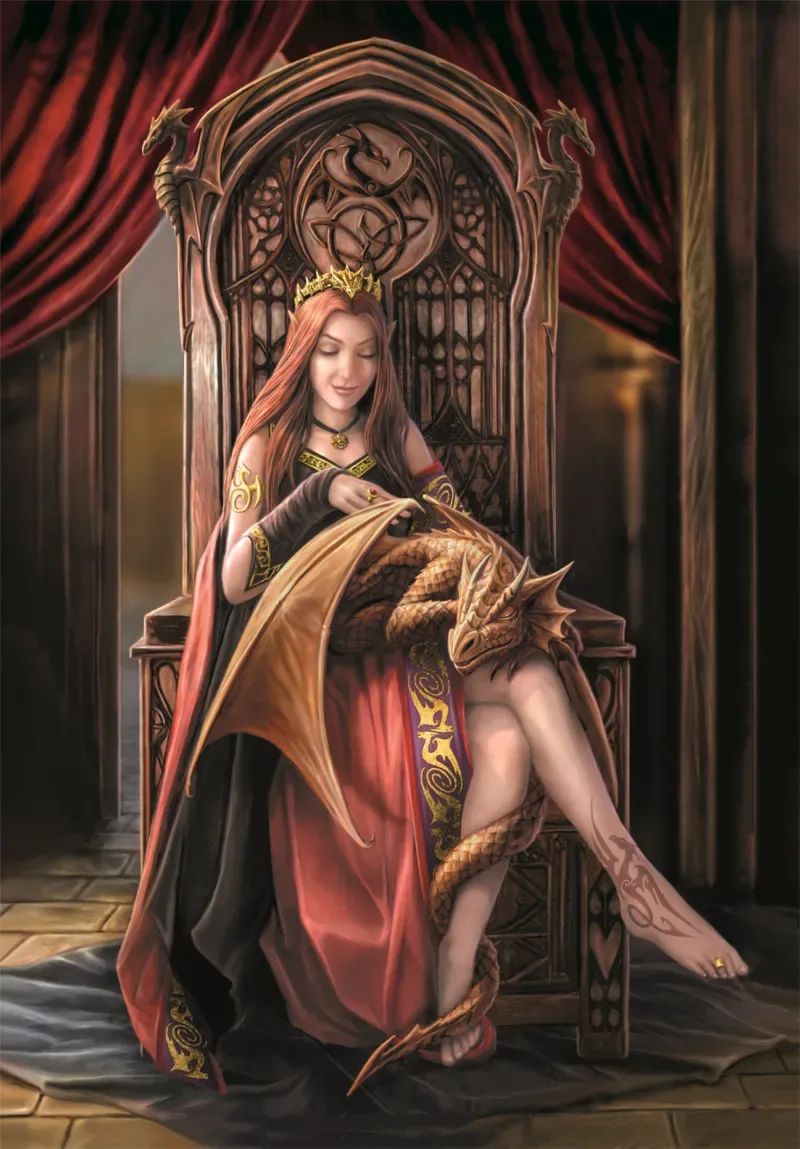 Puzzle Anne Stokes - Amis Pour Toujours - 1000 pièces de Clementoni – boîte
