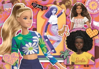 Puzzle Barbie - 100 à 149 pièces from Clementoni – box 1 of 2