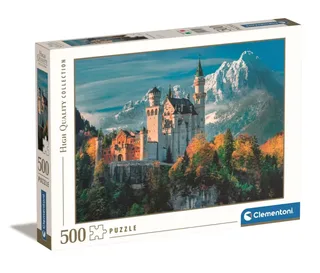 Puzzle Château De Neuschwanstein - 500 à 999 pièces van Clementoni – doos 2 van 2
