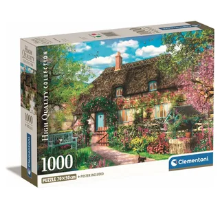 Puzzle CLEMENTONI Altes Landhaus Puzzle 1000 Teile, Puzzleteile van Clementoni – doos 2 van 3