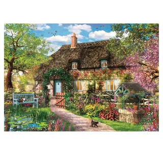 Puzzle CLEMENTONI Altes Landhaus Puzzle 1000 Teile, Puzzleteile van Clementoni – doos 1 van 3