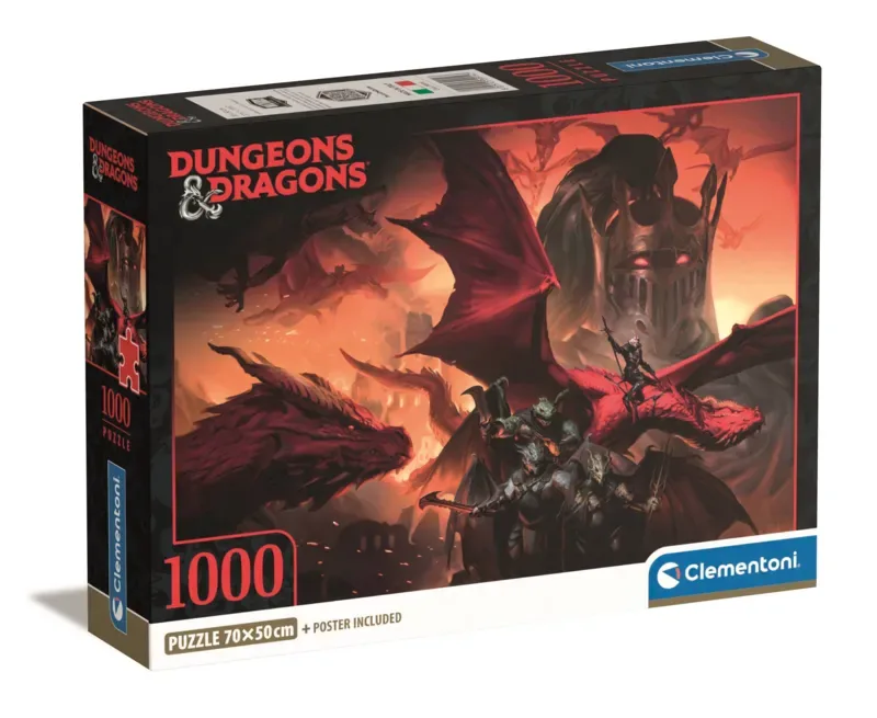 Puzzle Donjons & Dragons - 1000 pièces von Clementoni – Schachtel 2 von 2