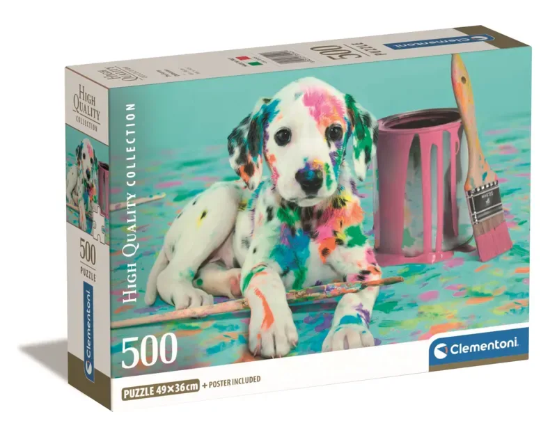 Puzzle Drôle de Dalmatien - 500 à 999 pièces from Clementoni – box 2 of 2