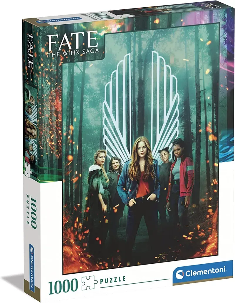 Puzzle Fate The Winx Saga - 1000 pièces from Clementoni – box 2 of 2
