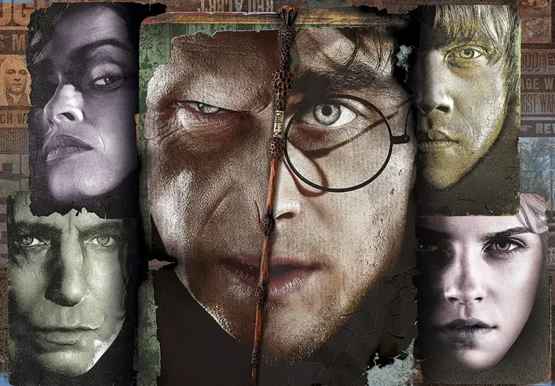 Puzzle Harry Potter - 1000 pièces van Clementoni – doos