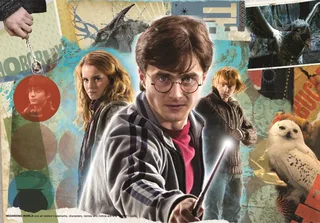 Puzzle Harry Potter - 150 à 199 pièces von Clementoni – Schachtel 1 von 2