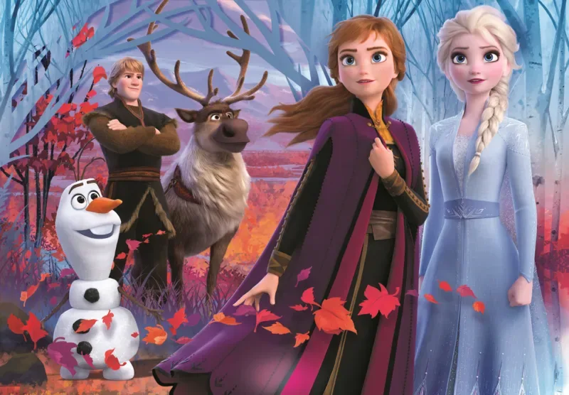 Puzzle La Reine des Neiges 2 - 100 à 149 pièces van Clementoni – doos 1 van 2