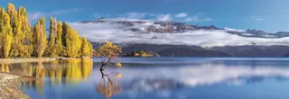 Puzzle Les Reflets Dorés du Lac Wanaka - 1000 pièces from Clementoni – box 1 of 2